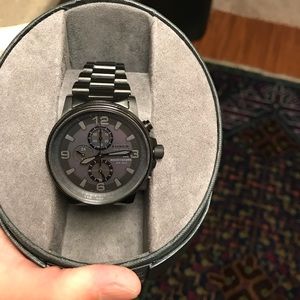 Citizen Nighthawk Eco Drive Watch/ Blacked out